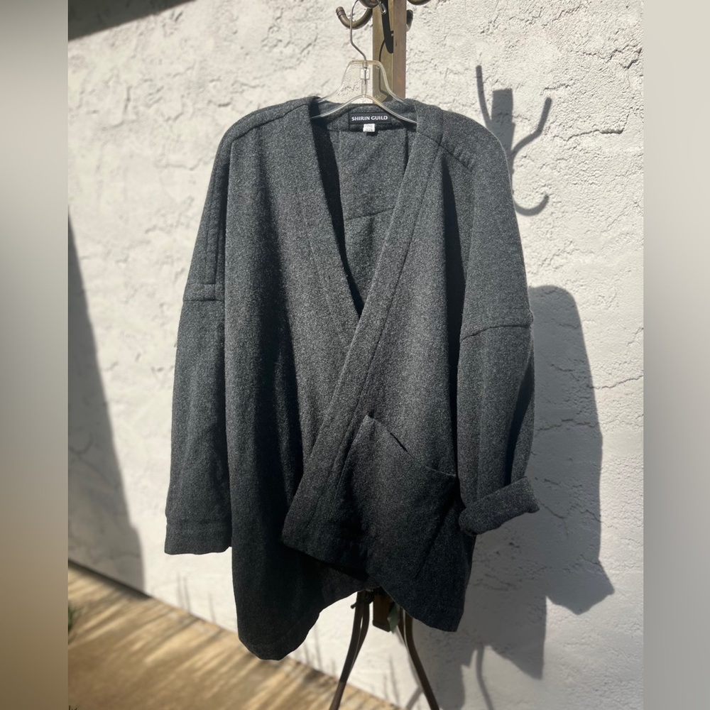 Shirin Guild Vintage 90s Cocoon Coat